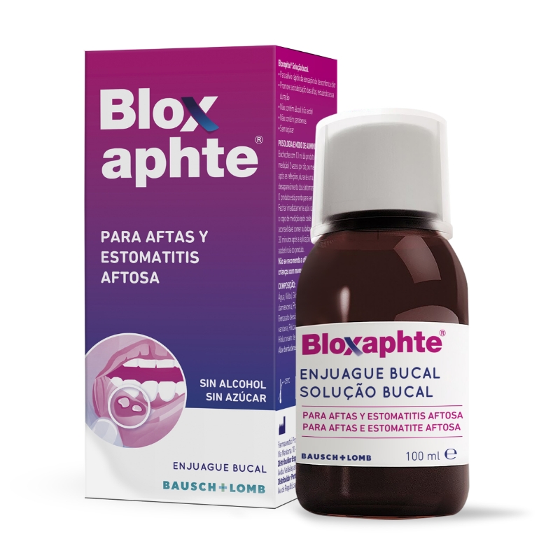 BLOXAPHTE ENJUAGUE BUCAL B&L 100 ml